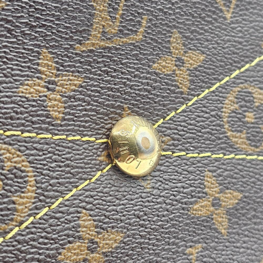Louis Vuitton Tivoli PM Monogram Canvas Satchel Top Handle Bag Brown - Preowned - Picture 11 of 14
